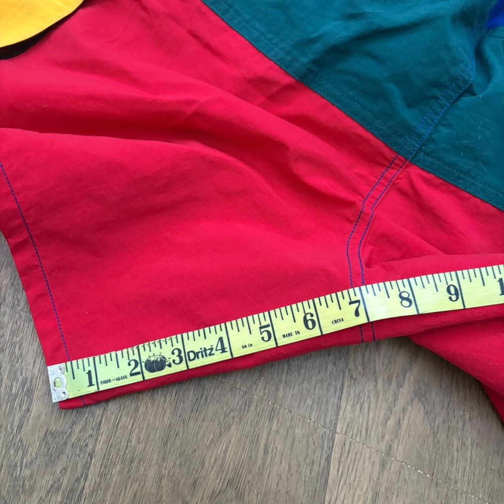 Vintage 1990s L.L. Bean Colorblack Nylon Mesh Lined Cargo Pocket Hybird Shorts - Picture 7 of 7